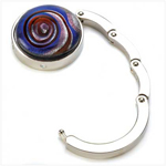 PGN Item 12674 Art Glass Handbag Hanger 