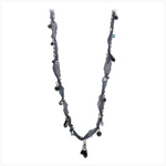 PGN Item 13426 Midnight Blue Ribbon Necklace 
