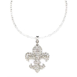 PGN Item 14798 Royal Fleur De Lis Necklace 