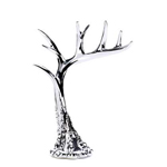 PGN Item 15169 Silver Planter Antler Jewelry Holder 