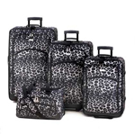 PGN Item 15244 Snow Leopard Print Luggage Set 