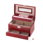 PGN Item 15417 Deluxe Red Jewelry Box 