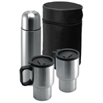 PGN Item 15556 Stainless Steel Travel Mug Set 