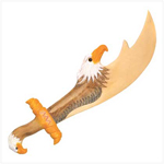 PGN Item 12588 Wooden Eagle Spirit Sword 