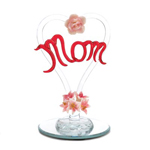 PGN Item 14645 Mother's Tribute Glass Heart 