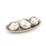 PGN Item 15350 Silvery Decorative Ball Set 