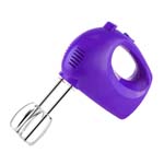 PGN Item 15773 Purple Electric Hand Mixer 