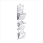 PGN Item 33264 Classic White Letter Organizer 