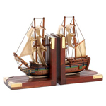 PGN Item D1297 Sailing Schooner Bookends 