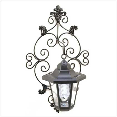 #14256 Solar Garden Wall Lantern