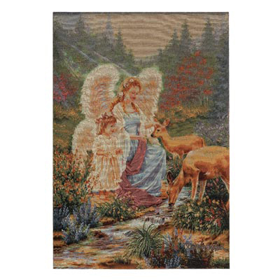 #14893 Nature Guardian Angel Tapestry