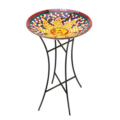 #15102 Radiant Sun Birdbath