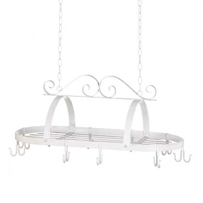 #15252 Scrollwork Hanging Pot Holder