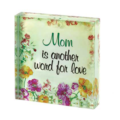 #15292 Floral Love Mom Cube