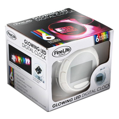 #15750 Glowing Color-Change Clock