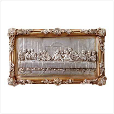 #31738 Last Supper Bas-Relief