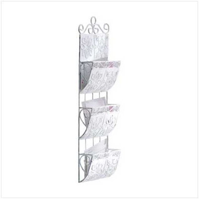 #33264 Classic White Letter Organizer