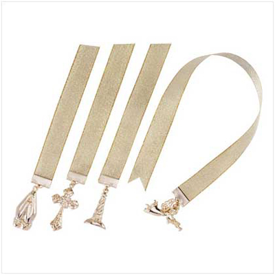 #34514 Gold-Plated Christian Bookmarks