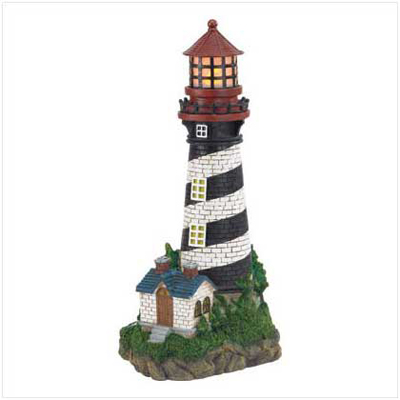 #35719 Solar Powered Lighthouse
