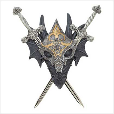 #39269 Armored Dragon Wall Crest