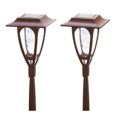 #D1104 Solar Carriage Lamp Stakes