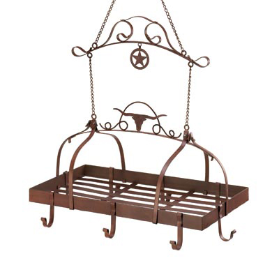 #D1159 Wild Western Kitchen Rack