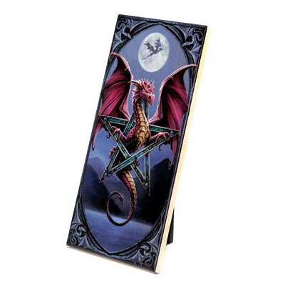 #D1312 Lunar Magic Dragon Art Tile